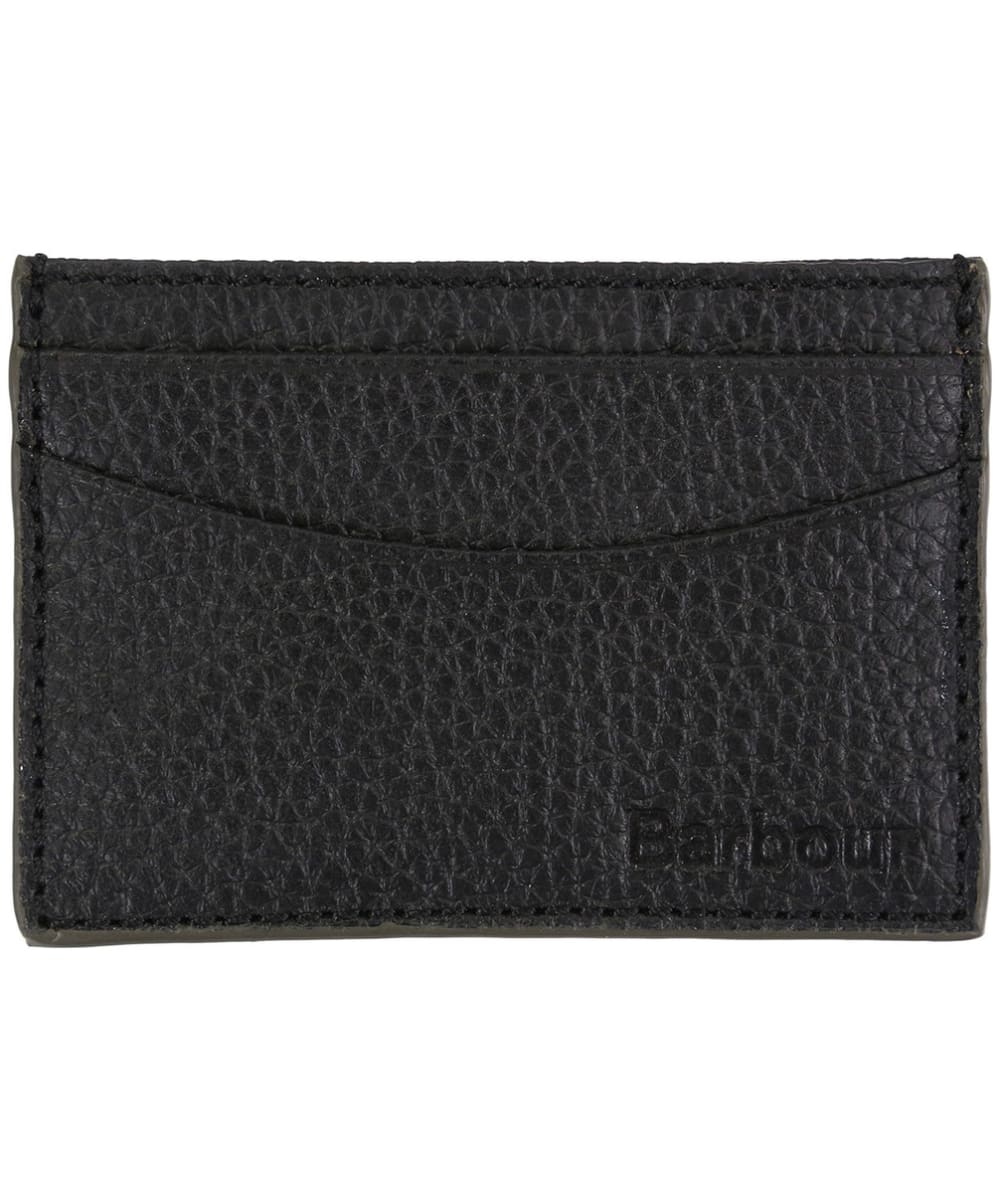 barbour grain leather coin wallet 