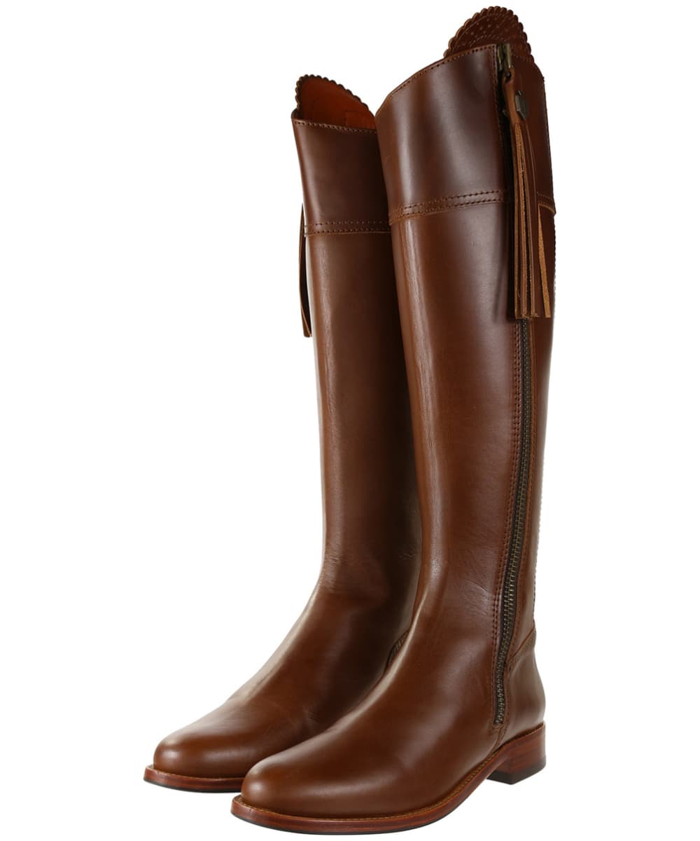 women's fairfax & favor regina flat leather boots