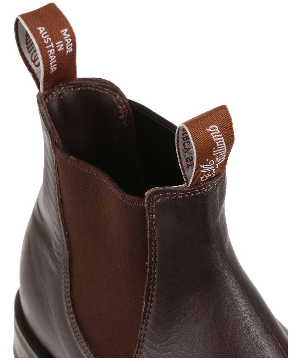 Chestnut Comfort Craftsman Boots, R.M.Williams Chelsea Boots