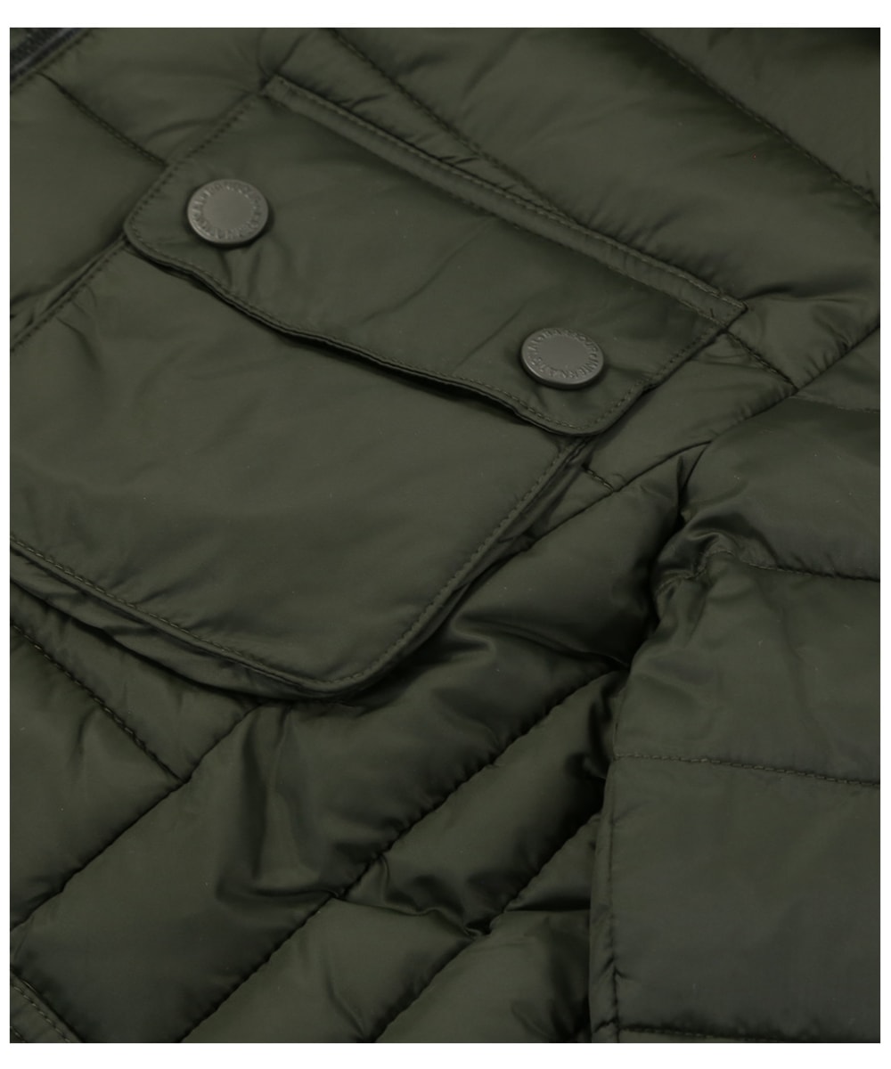 Men's Barbour International Ouston Hooded Quilted Jacket
