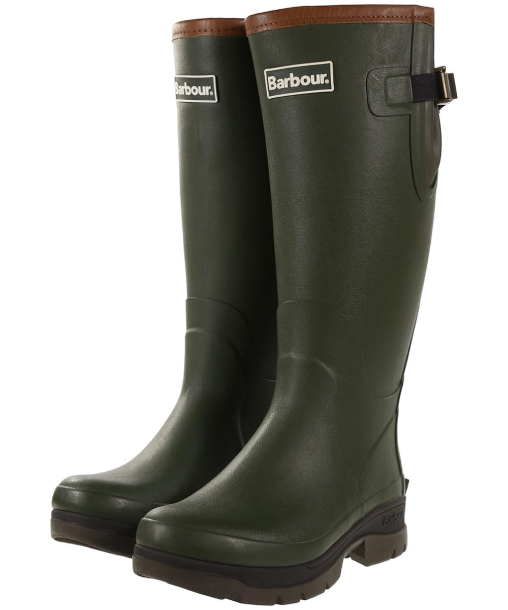 View Womens Barbour Tempest Wellingtons Olive UK 3 information