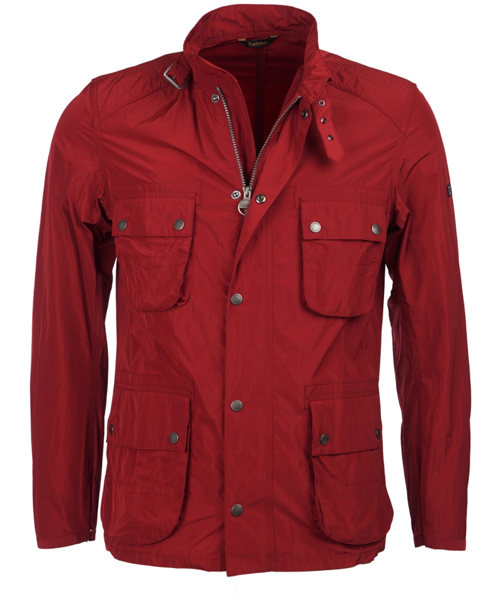 red barbour international jacket