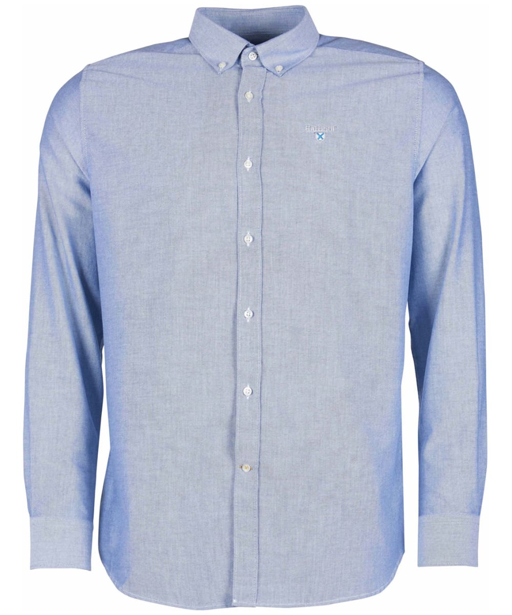 View Mens Barbour Oxford 3 Tailored Shirt Sky UK S information