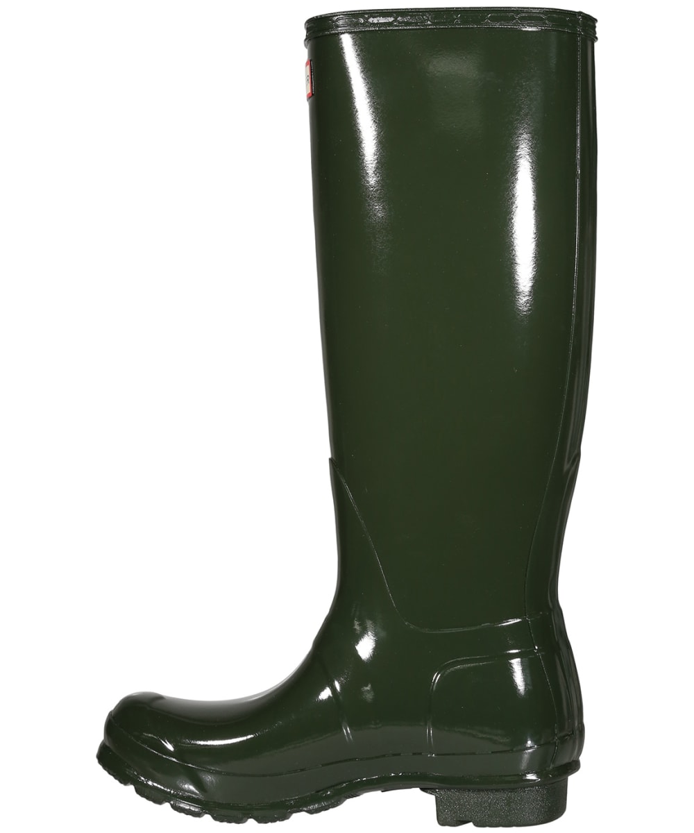 dark olive hunter rain boots