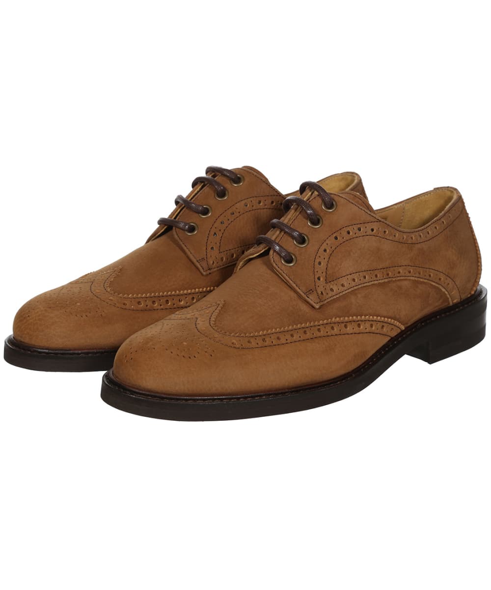 View Mens Dubarry Derry Derby Brogue Shoes Brown UK 9 information