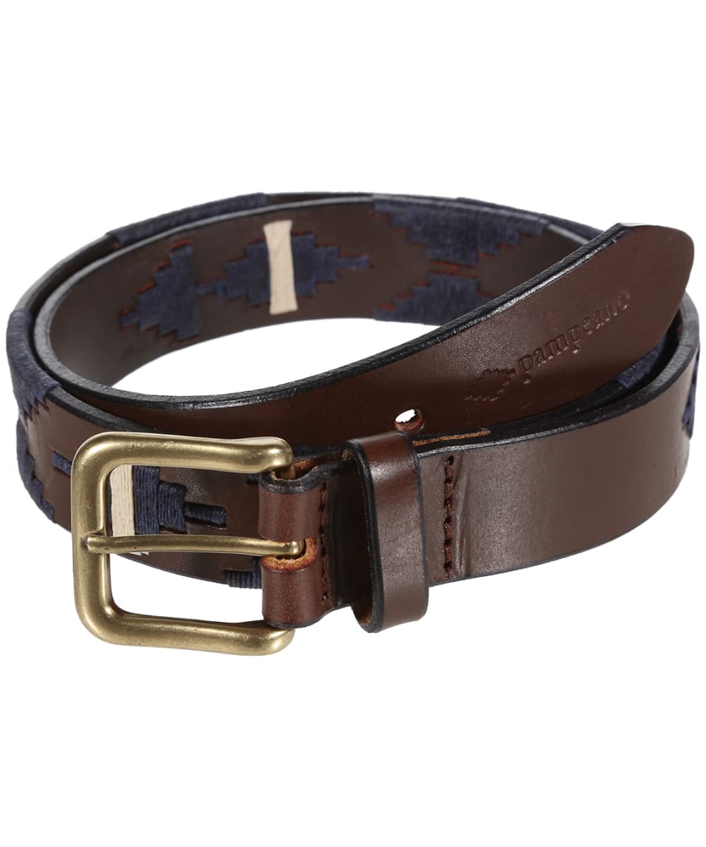 pampeano Hand Stitched Leather Polo Belt