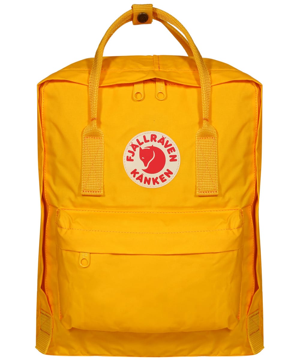 View Fjallraven Kanken Backpack Warm Yellow 16L information