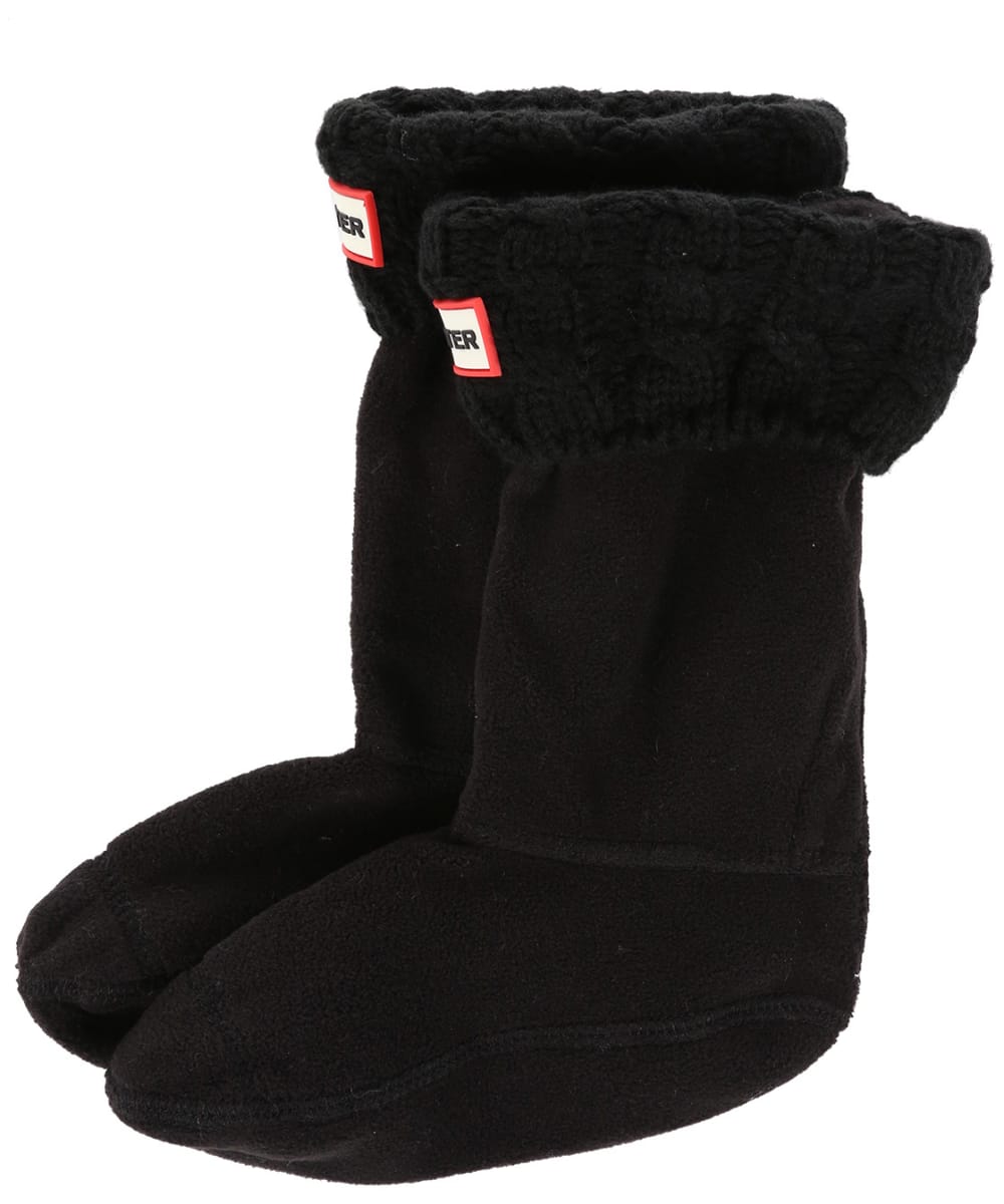 Hunter Original Kids Cable Knitted Boot Socks