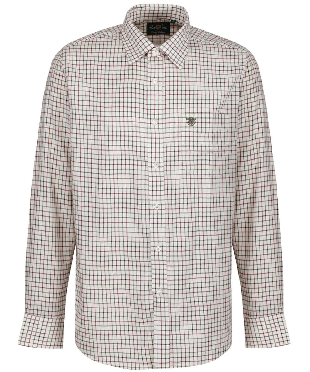 View Mens Alan Paine Aylesbury Long Sleeve Classic Fit Shirt Country Check 2 UK L information