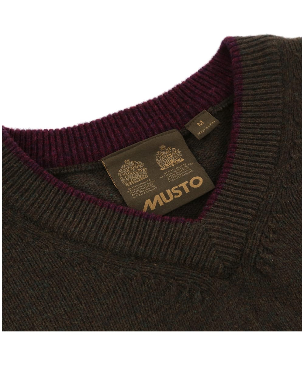 Men's Musto Shooting V-Neck Sweater
