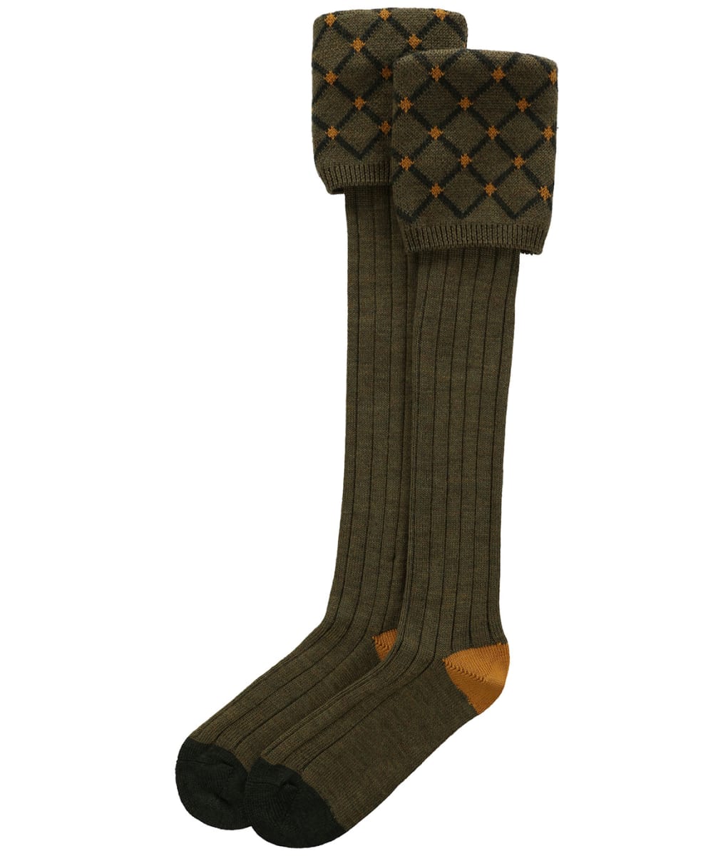 View Pennine Regent Merino Wool Blend Shooting Socks Old Sage XL 1113 UK information