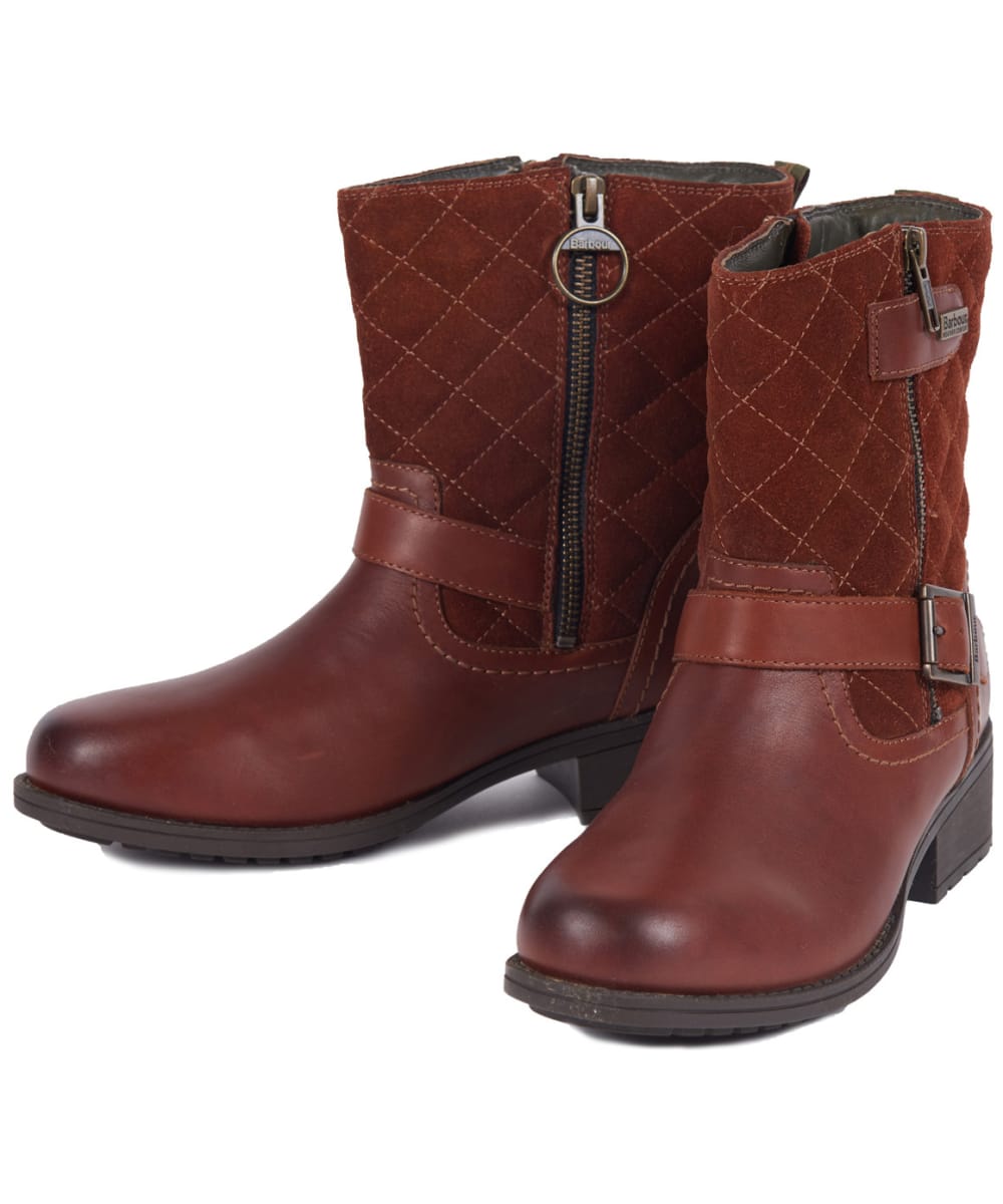 ladies brown barbour boots