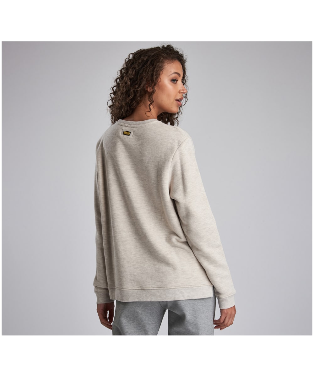 Barbour grey sweatshirt clearance
