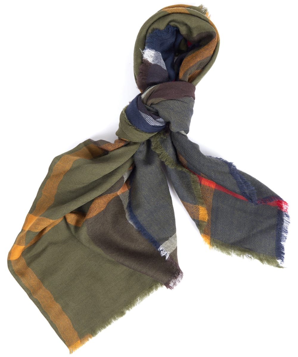 barbour original tartan scarf