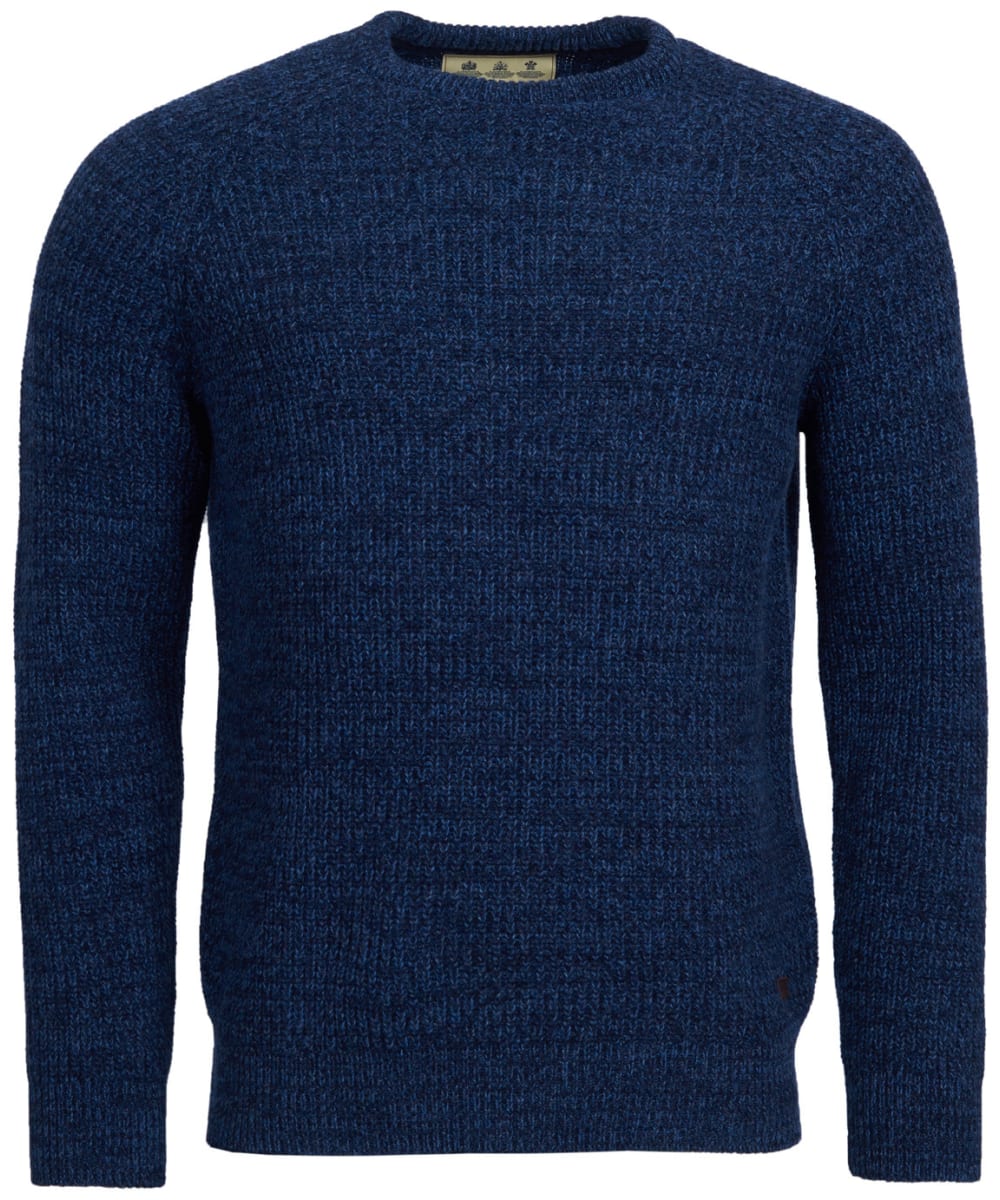 View Mens Barbour Horseford Crew Neck Sweater Navy UK L information