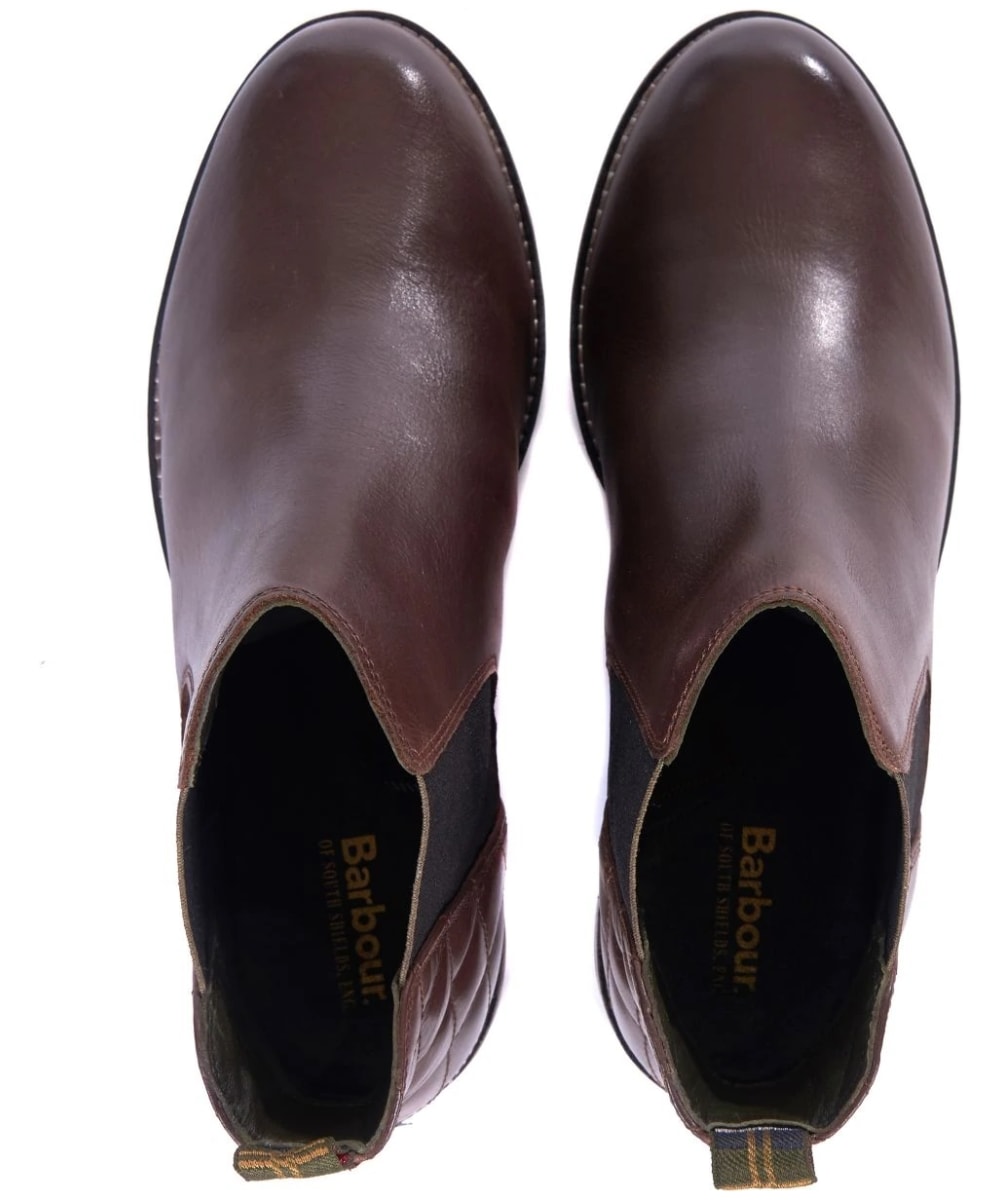 barbour abigail chelsea boots tan