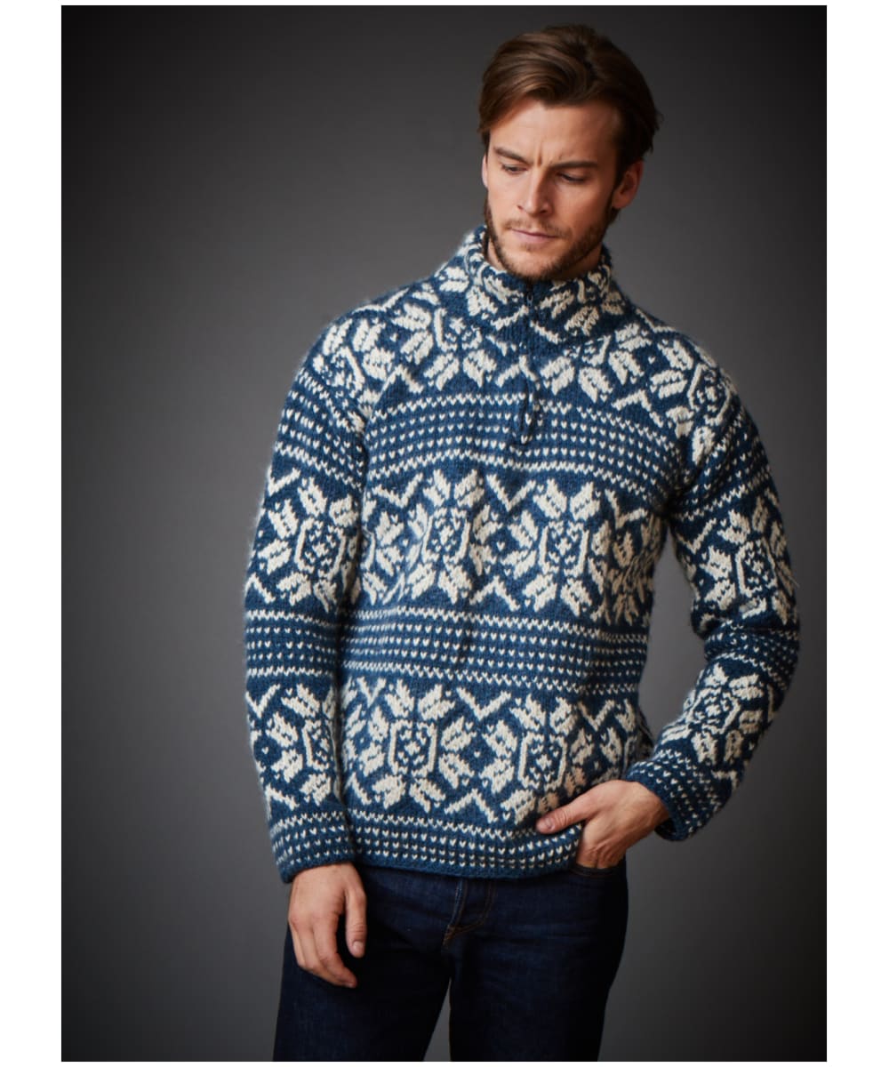 Men's Edmund Hillary Edmund Knit Snowflake Sweater