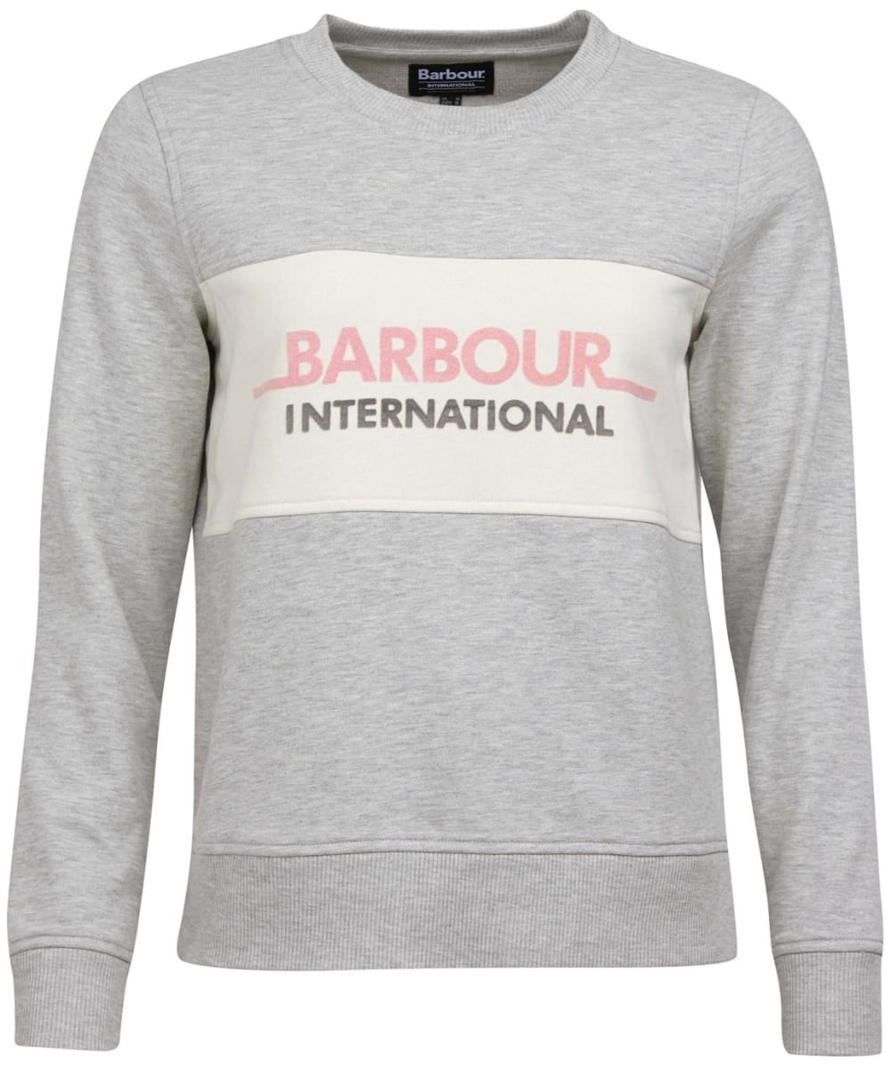 barbour international sweatshirt grey