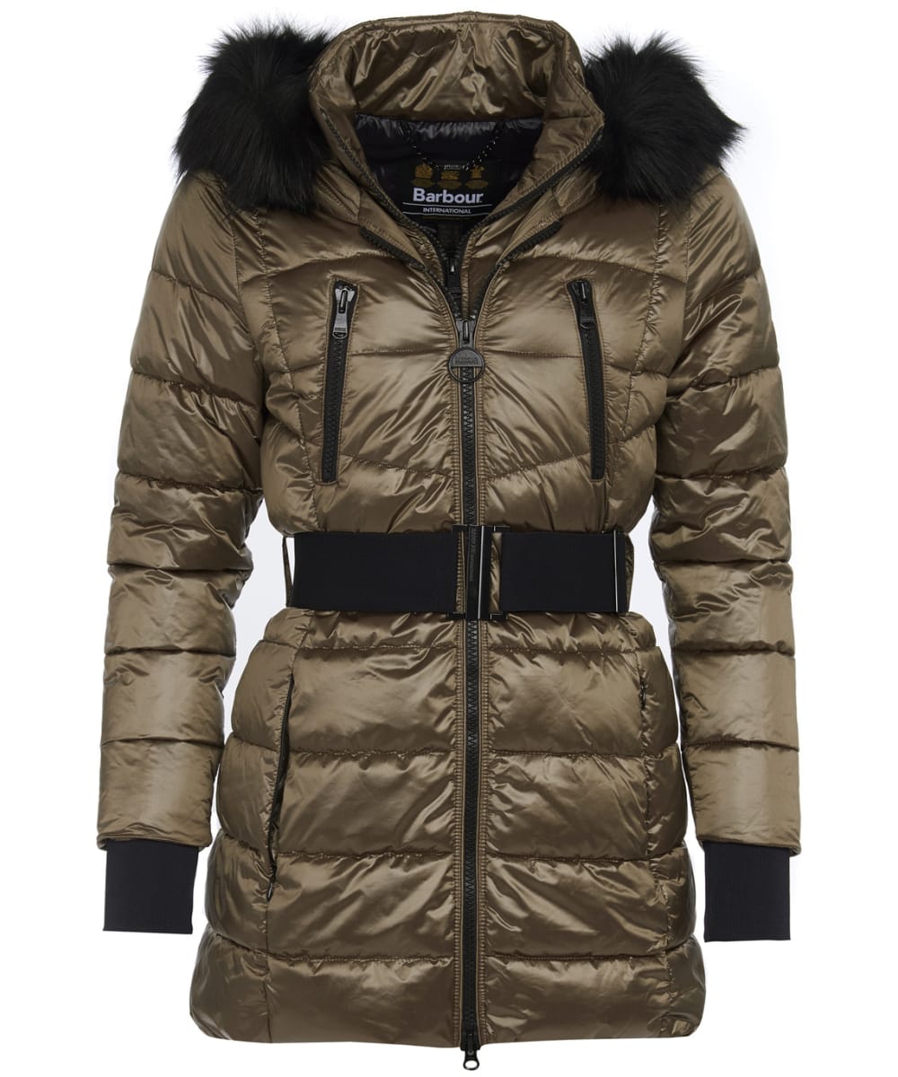 barbour superstock quilted padded jacket