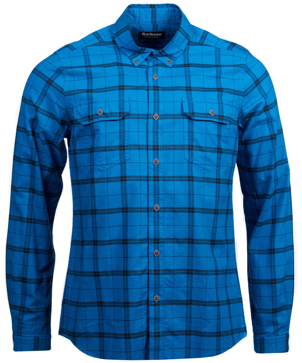 barbour checked shirt