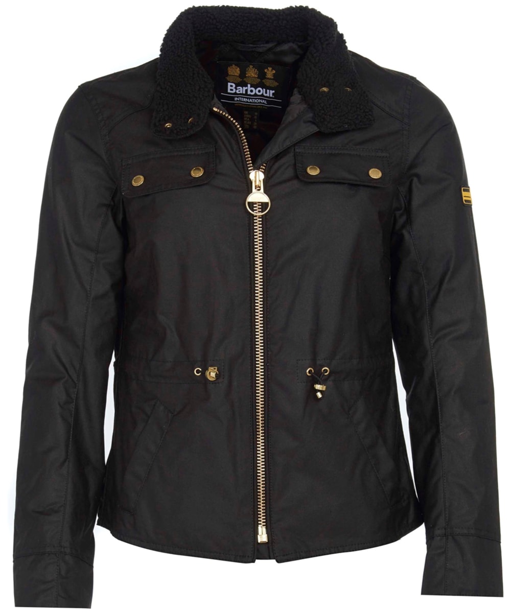 womens barbour bomber jacket