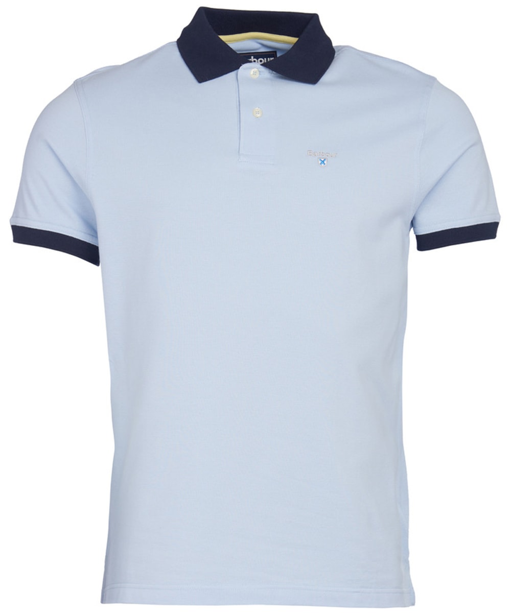View Mens Barbour Lynton Polo Shirt Heritage Blue UK S information