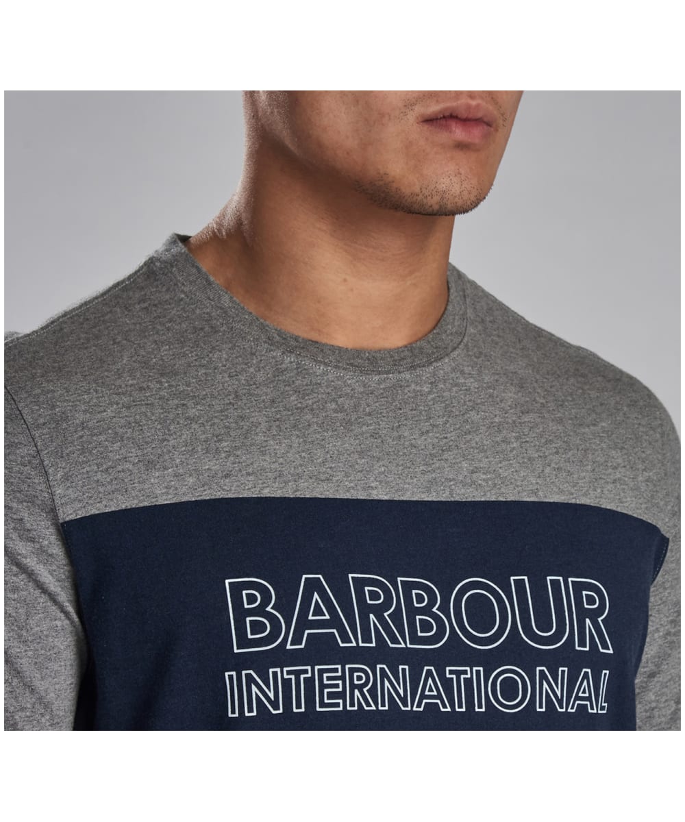 Men’s Barbour International Panel Logo Tee