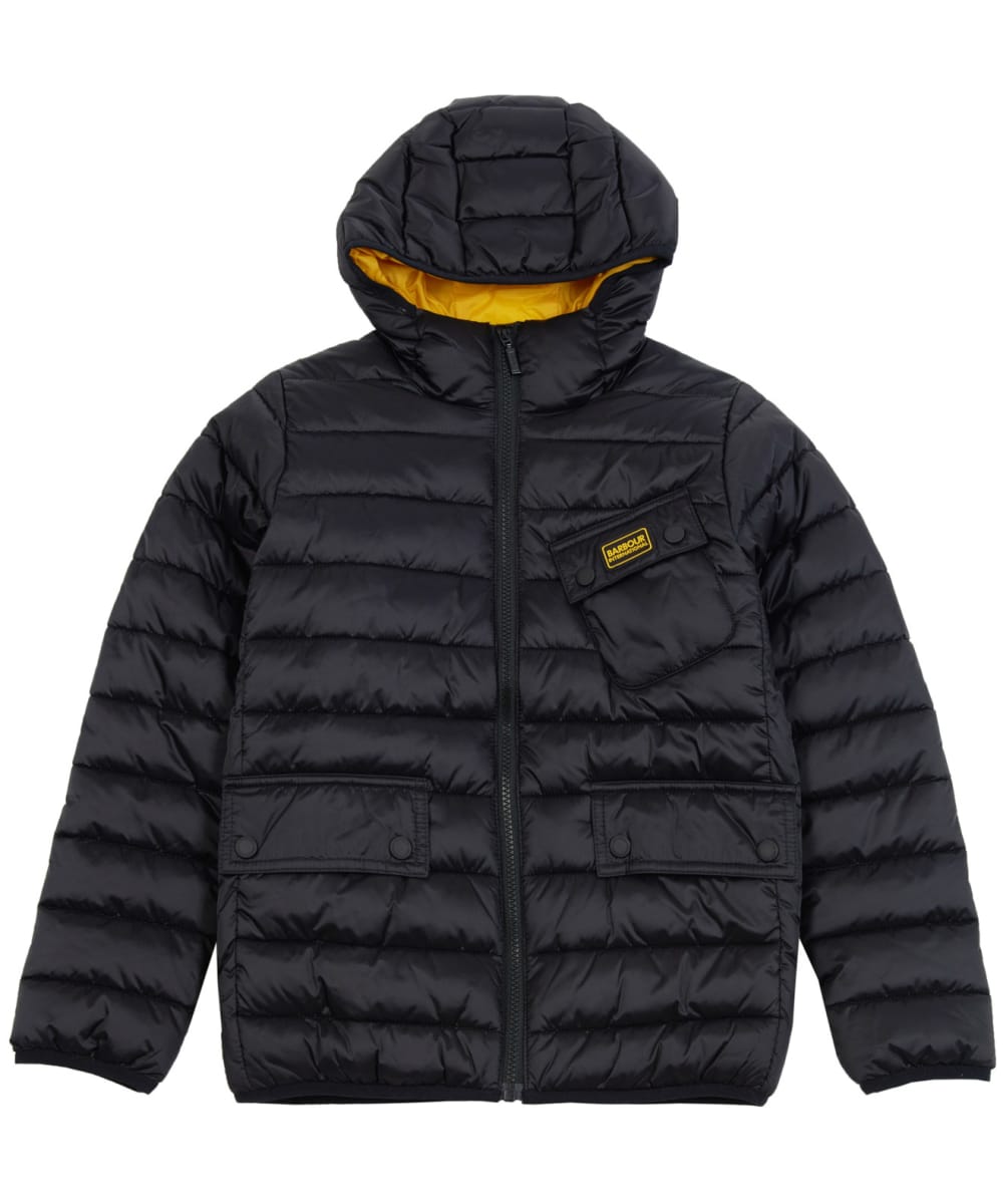 barbour hooded quilted jacket
