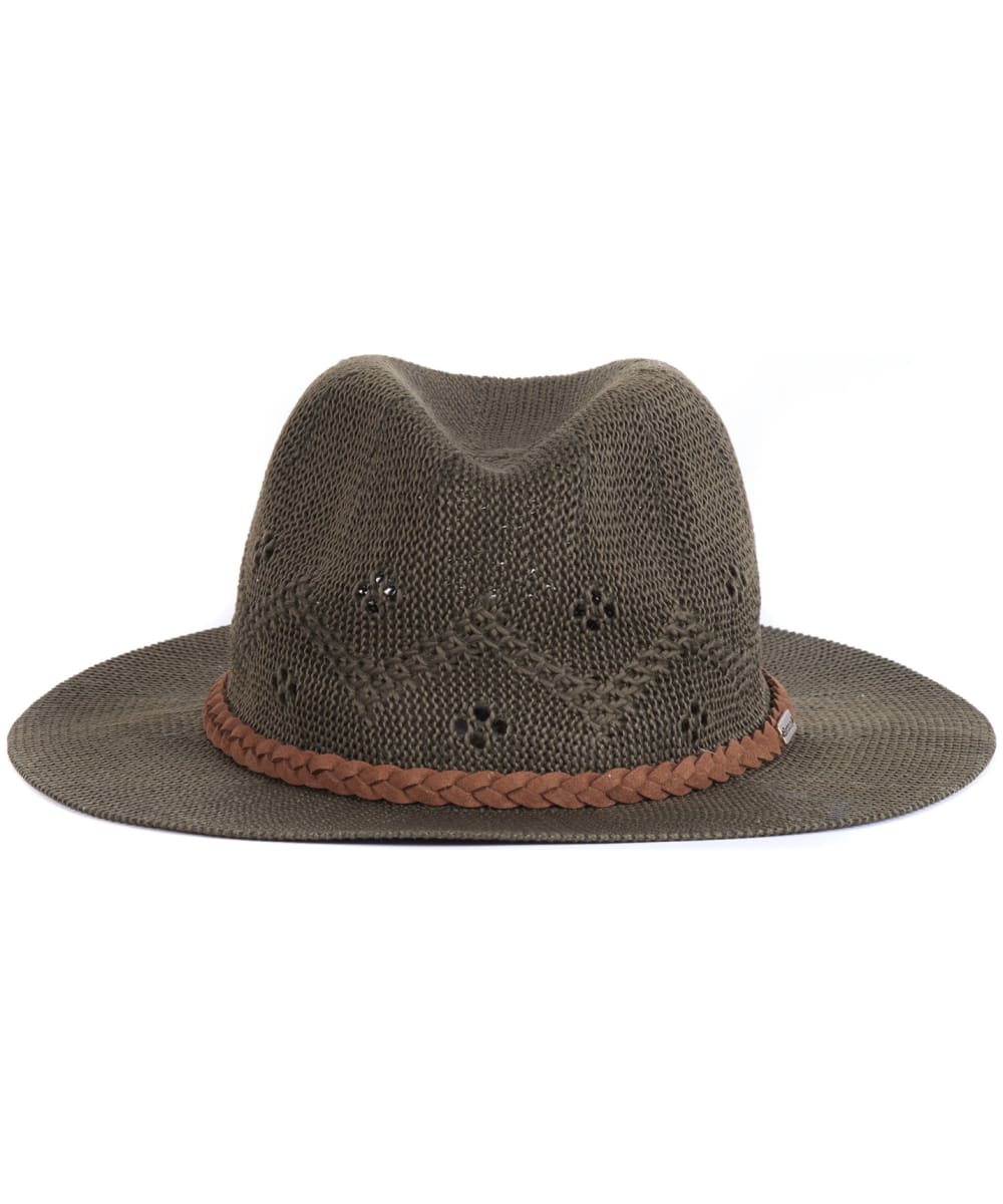View Womens Barbour Flowerdale Trilby Hat Olive L information