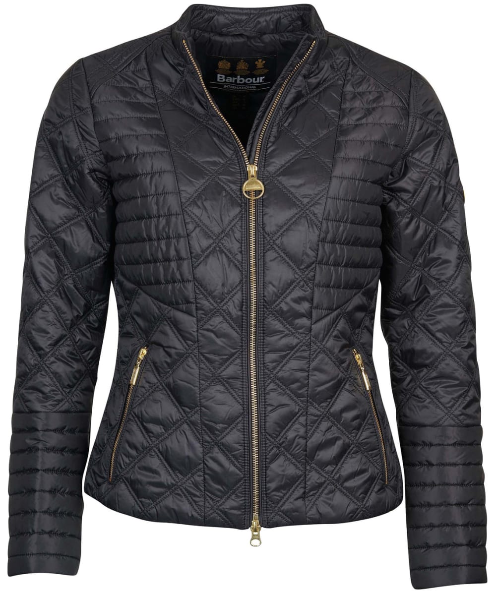barbour slim fit quilted jacket