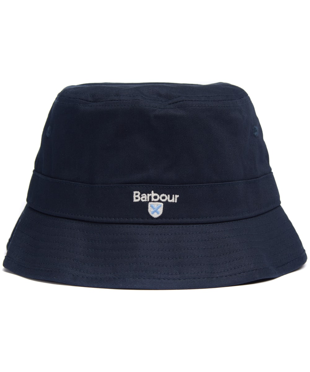 View Barbour Cascade Bucket Hat Navy XL 61cm information