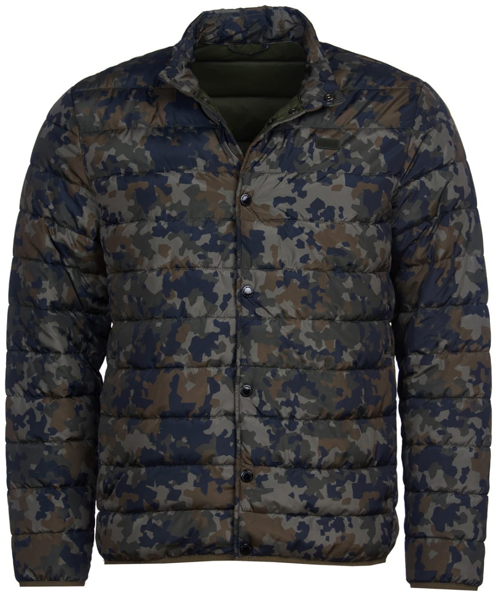 barbour camouflage jacket mens
