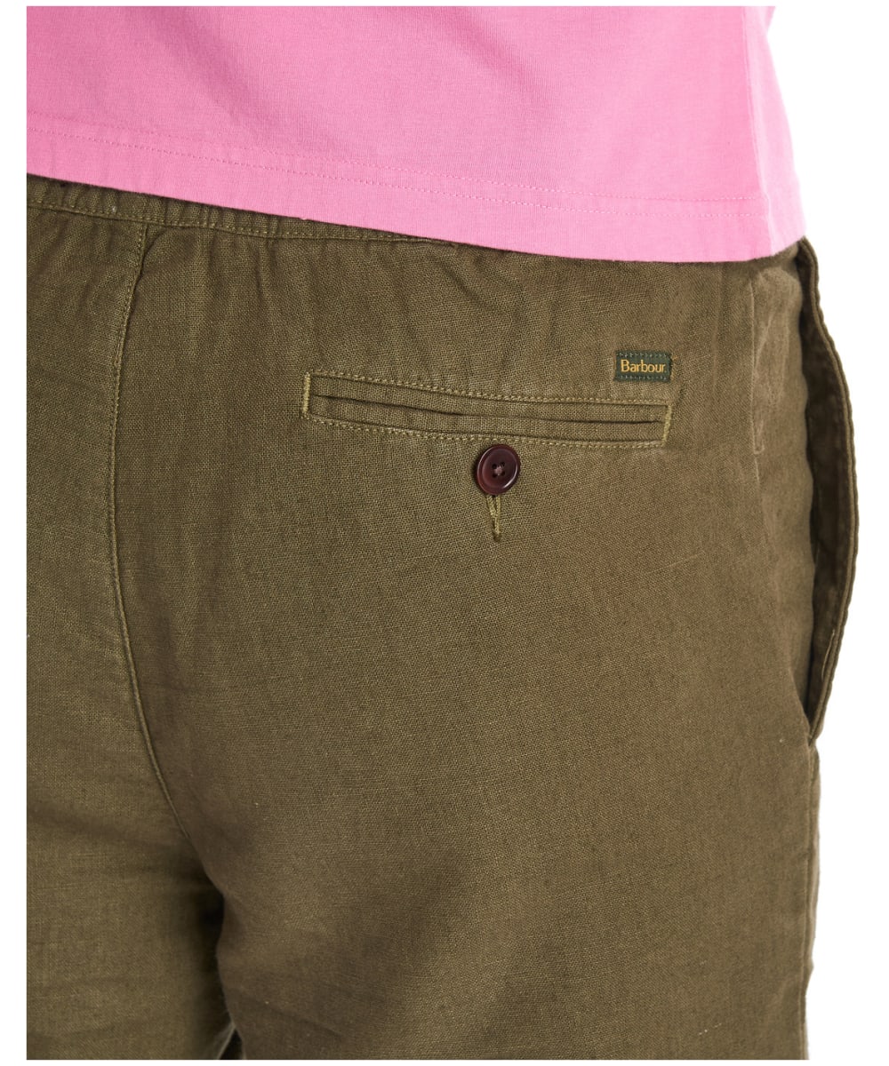 Men's Barbour Linen Mix Shorts