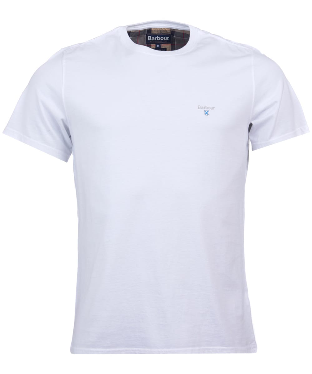 View Mens Barbour Aboyne Tee White UK M information