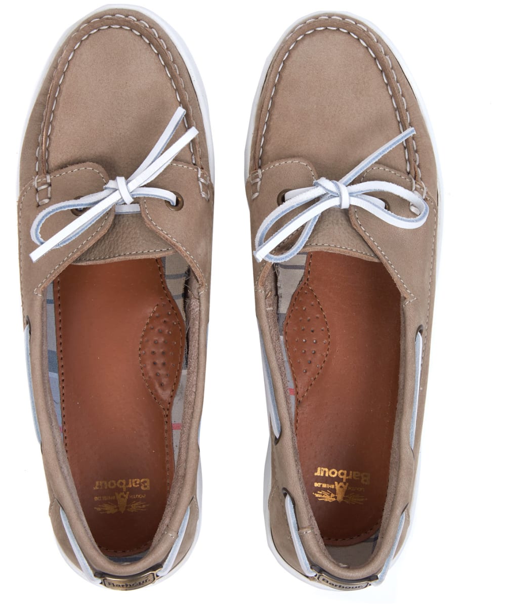 barbour deck shoes ladies