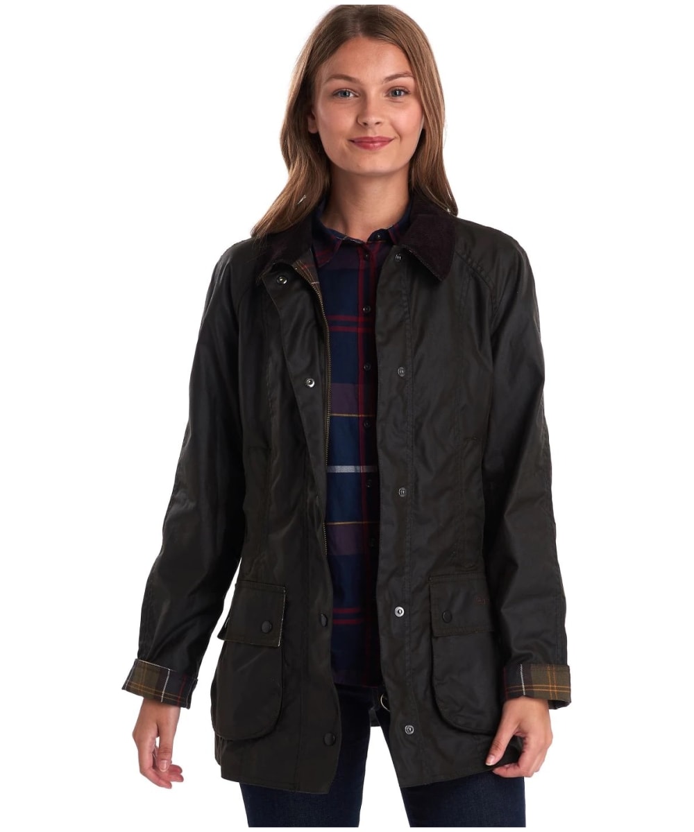 women's barbour classic beadnell wax jacket
