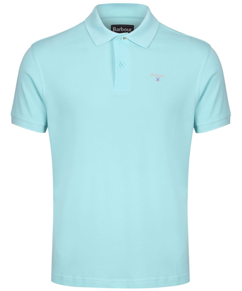 barbour long sleeve sports polo shirt
