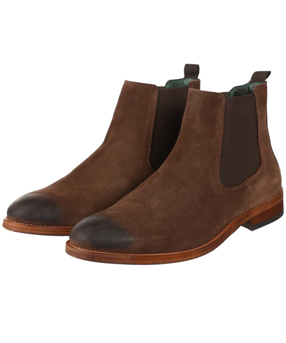 barbour mens suede chelsea boots