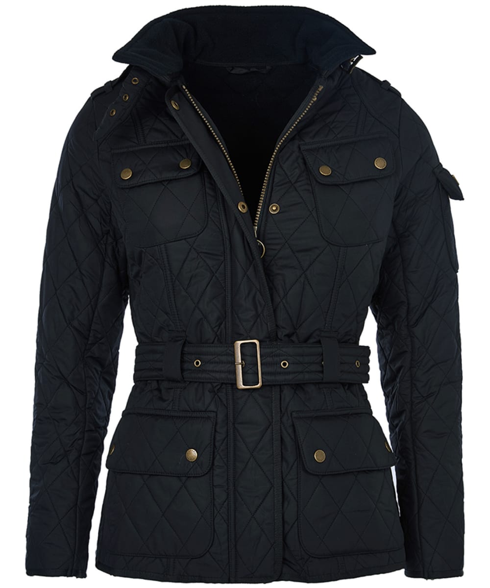 barbour international quilted jacket women's