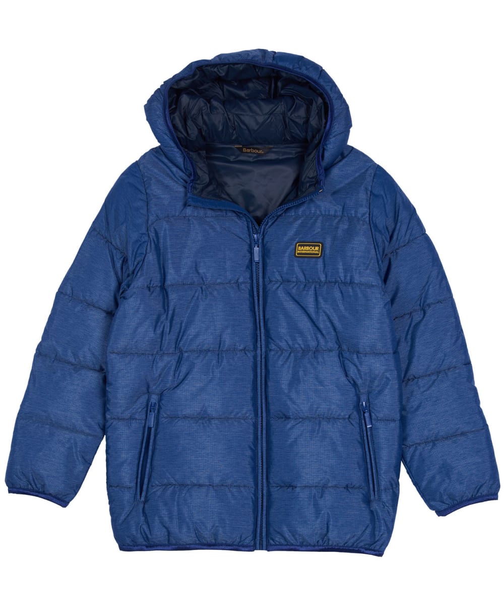 Boy’s Barbour International Court Quilted Jacket, 6-9yrs