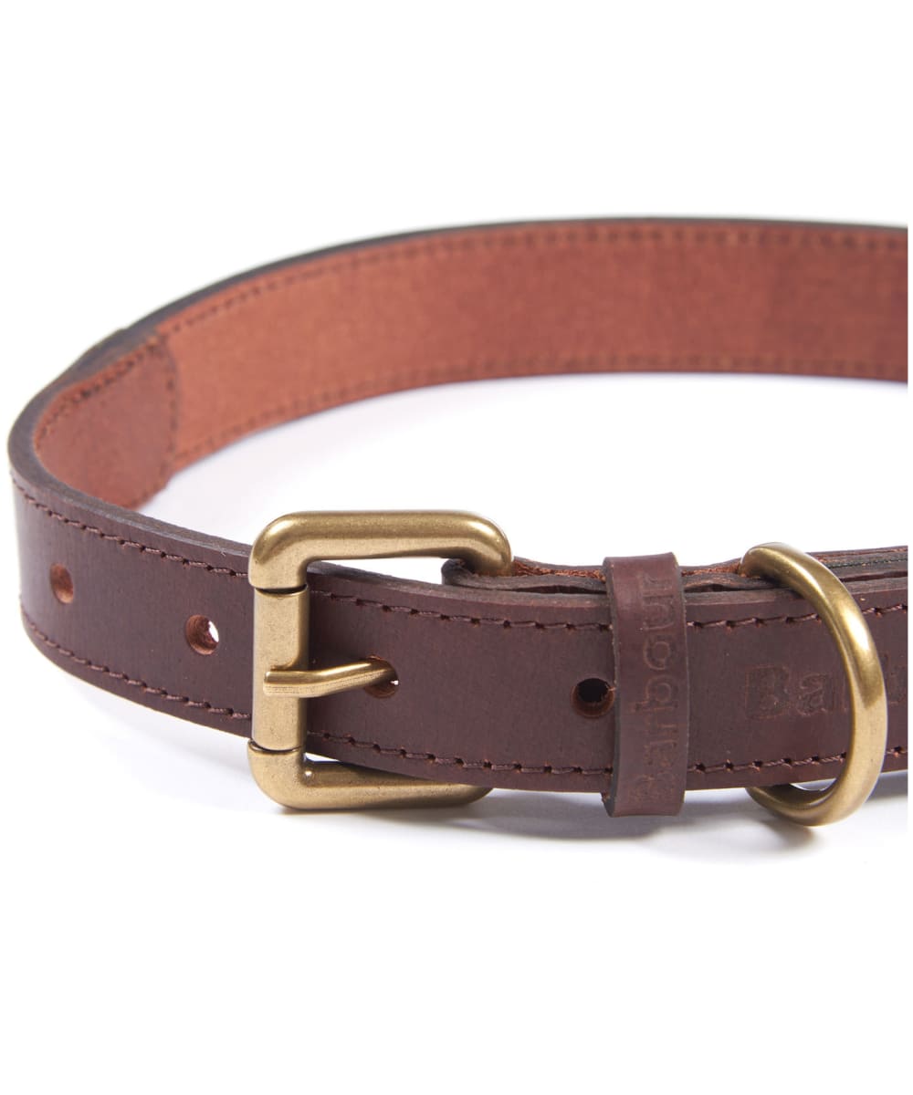 Barbour Wax Leather Dog Collar