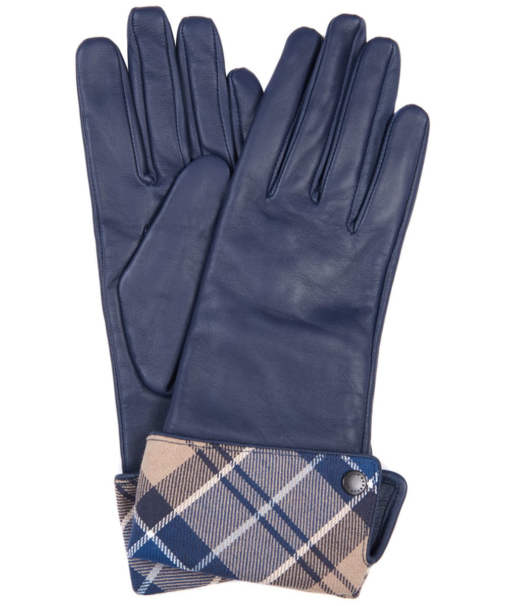 barbour leather gloves ladies