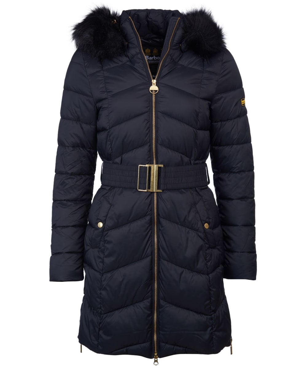 barbour international womens quilted jacket