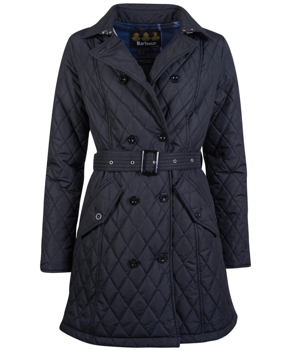 barbour quilted belted ladies jackets