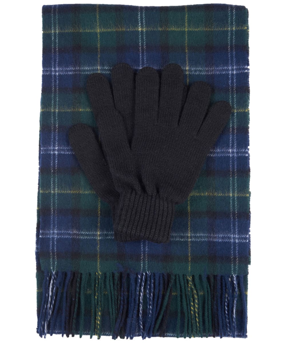 barbour hat and gloves set