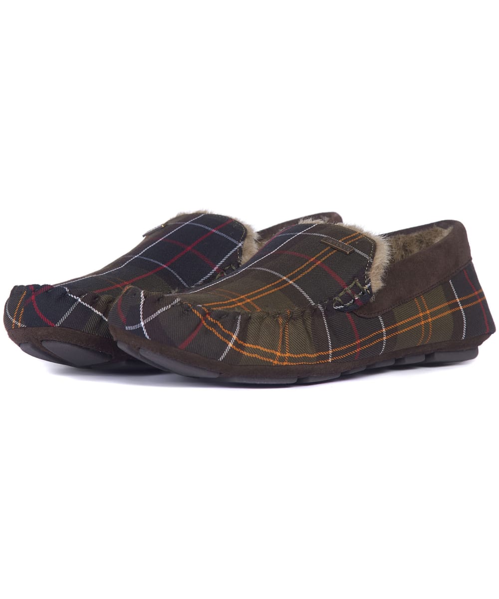 View Mens Barbour Monty House Slippers Classic Tartan UK 10 information
