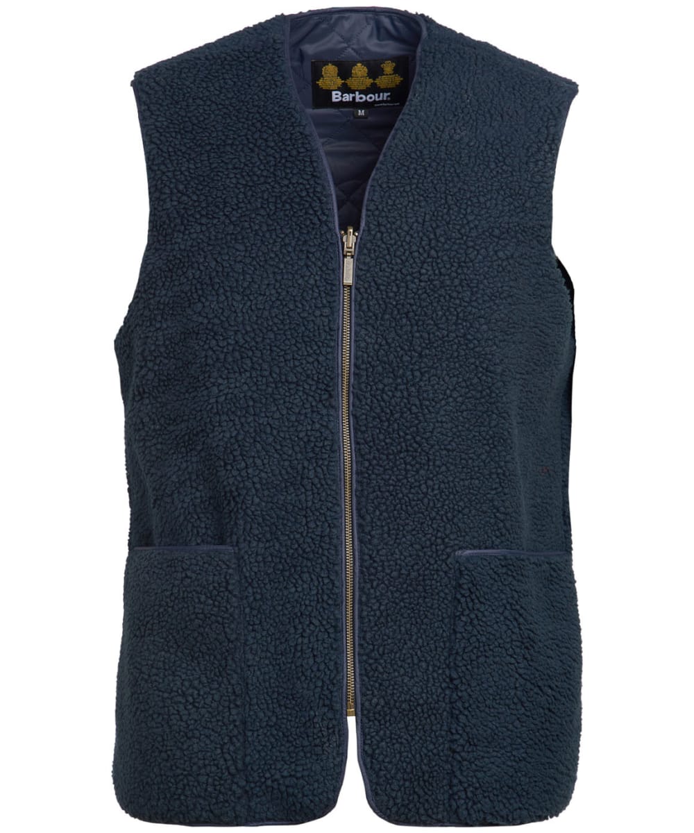 Men’s Barbour Berber Fleece Waistcoat / Zip-In Liner