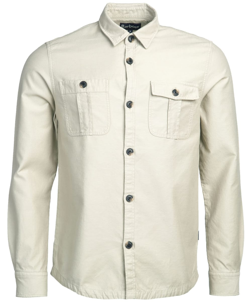 barbour over shirt