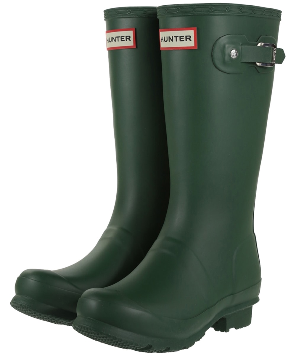 View Hunter Original Kids Wellington Boots 125 Hunter Green UK 9 information