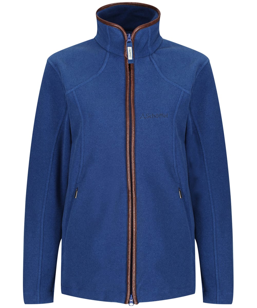 View Womens Schoffel Burley Fleece Jacket Cobalt Blue UK 8 information